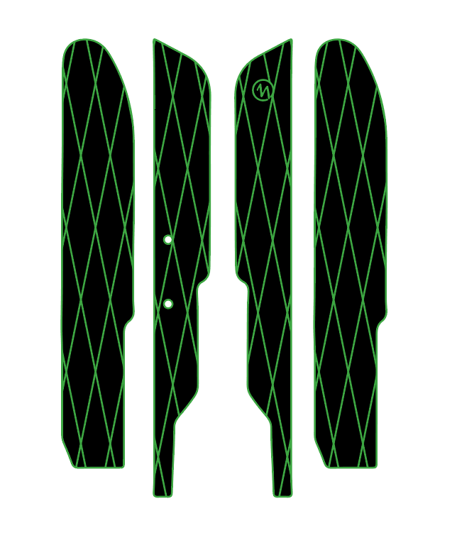 Hzkaicun  Kawasaki X2 1992 Jet Ski Anti-skid Foot Pads. HzKaiCun