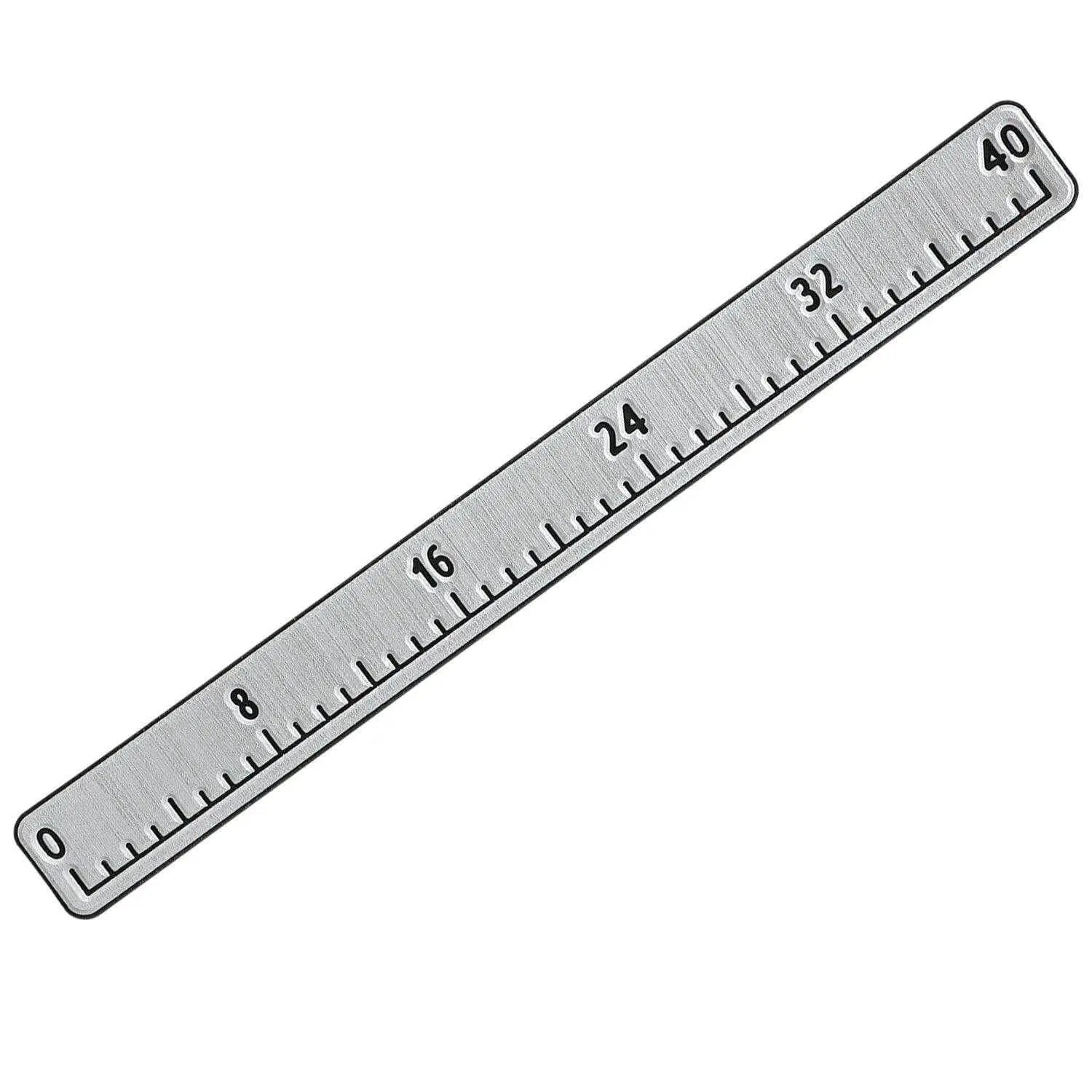 Hzkaicun 100cm Gray-Black EVA marine foam fish ruler. HzKaiCun