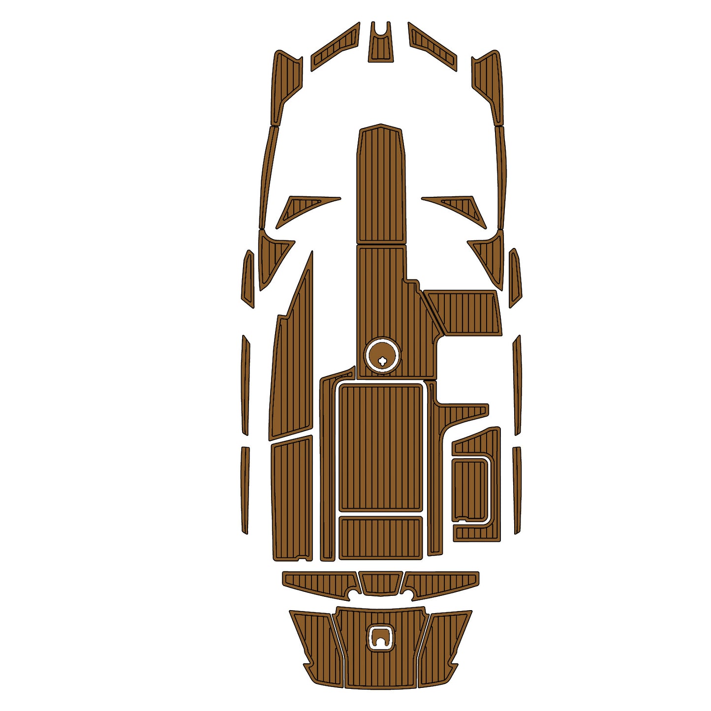 Hzkaicun Axis A22 Cockpit 2015-2017 EVA Deluxe Yacht Boat Mat