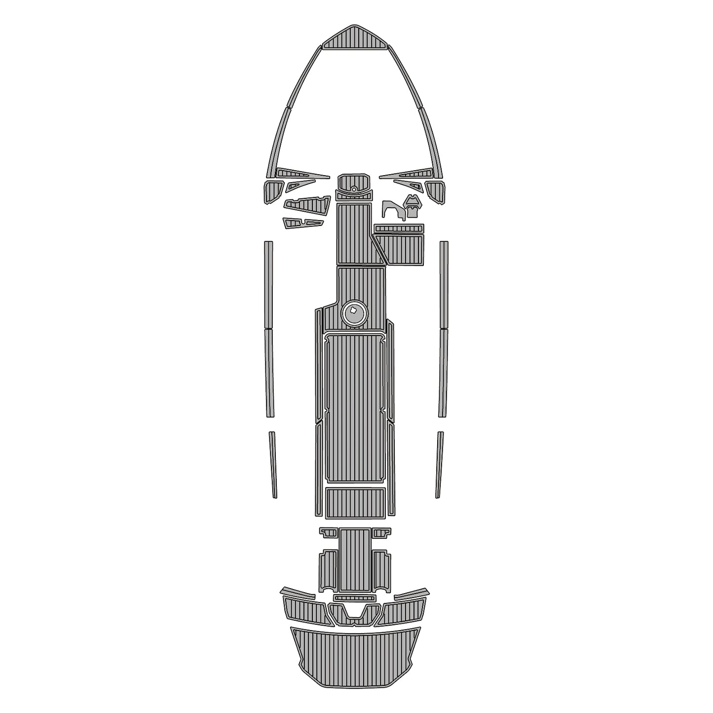 Hzkaicun Axis T250 2022 EVA Deluxe Yacht Boat Mat