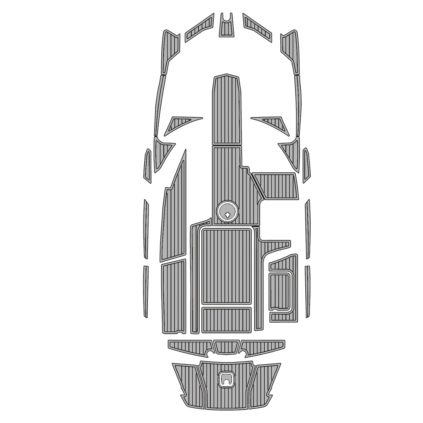 Hzkaicun Axis A22 Cockpit 2015-2017 EVA Deluxe Yacht Boat Mat