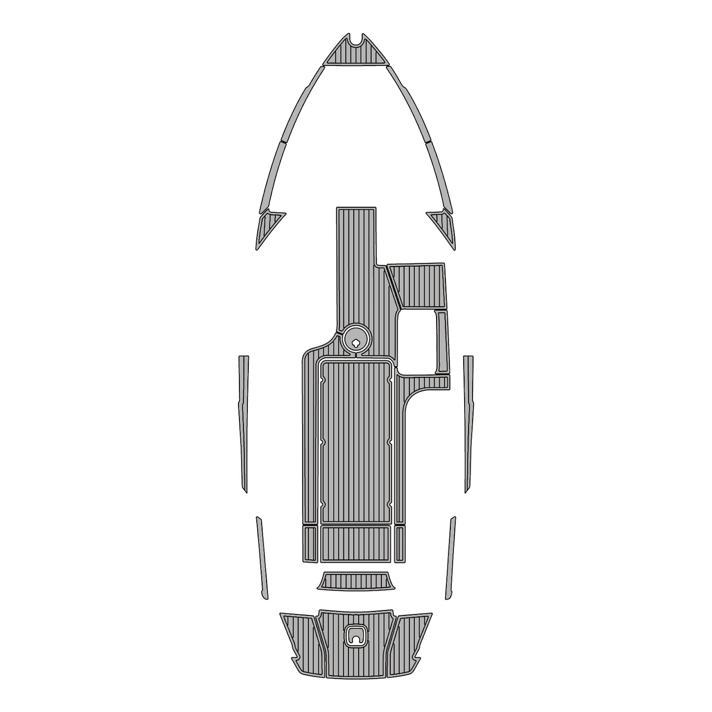 Hzkaicun Axis T23 2018 EVA Deluxe Yacht Boat Mat