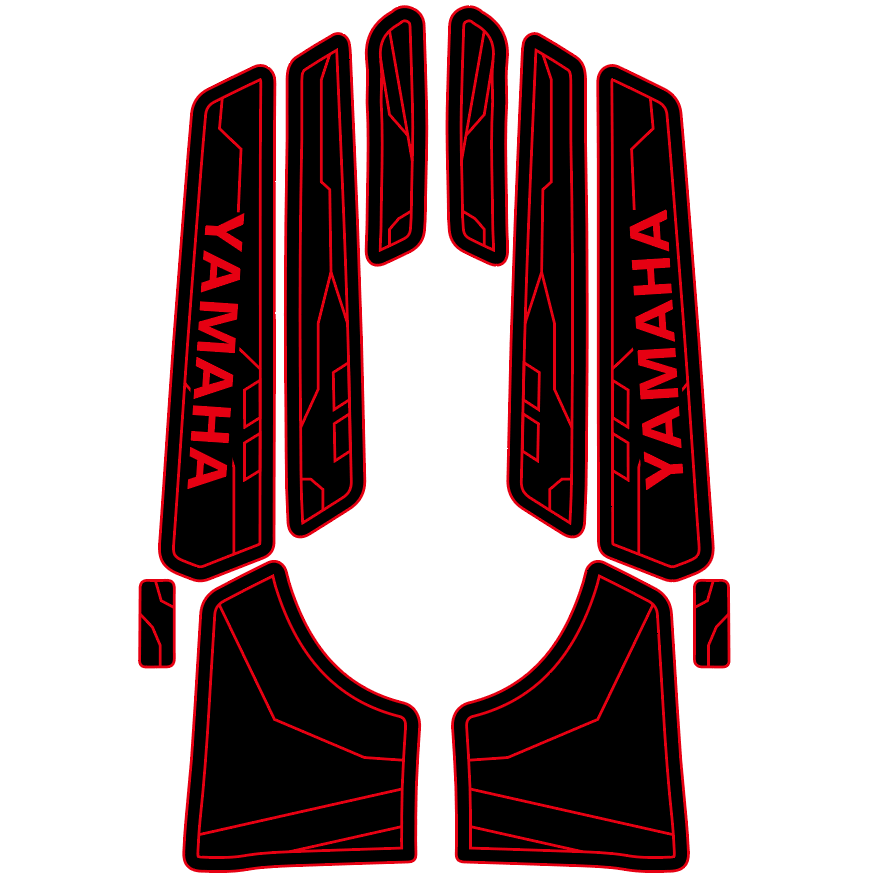 Yamaha XL 1200 LTD  EVA jet ski anti-slip pad set; Customizable design. HzKaiCun